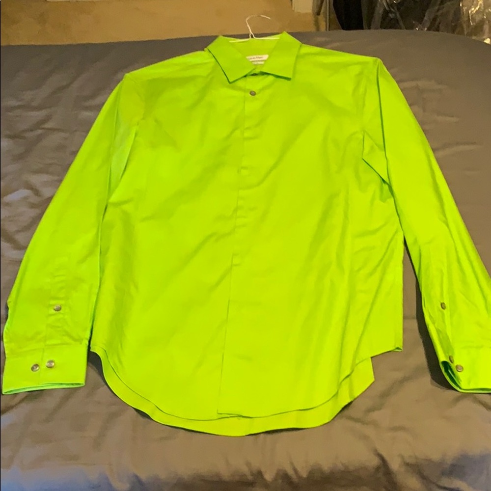 Calvin Klein dress shirt 15.5 32/33 slim fit